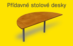 Kancelářský nábytek Vlabo - přídavné stolové desky